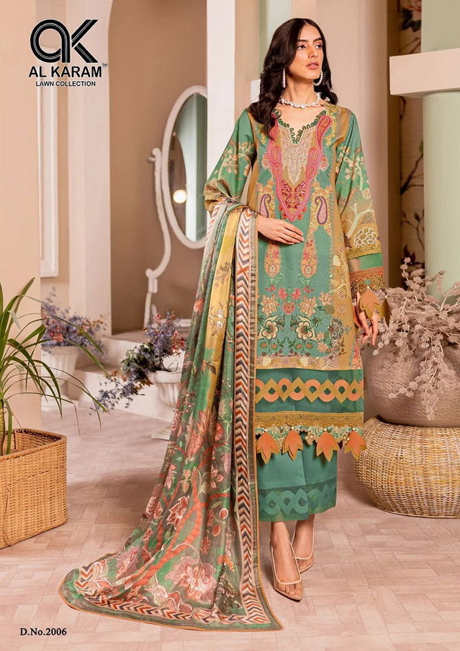 Adans Liba Vol 2 By Al Karam Karachi Cotton Dress Material Wholesale Price In Suart

